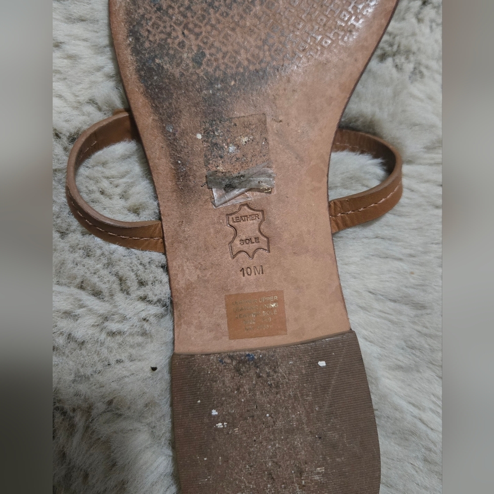 Tory Burch Tan Sandals Size 10 - Picture 9 of 9